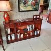 Three Drawer Open Bookcase classic furniture antique