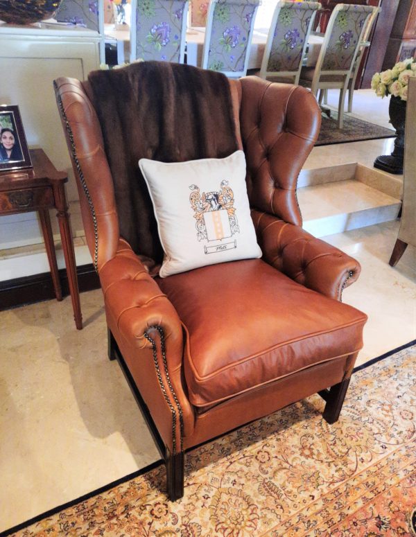 Browns Wing Chair classic furniture antique